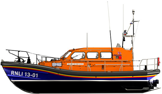 Shannon Lifeboat drawing