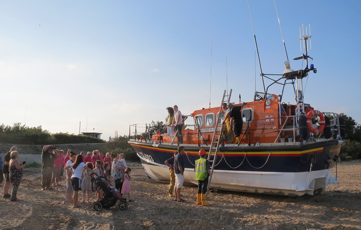 Photocall for Carnival King and Queen following an evening training exercise