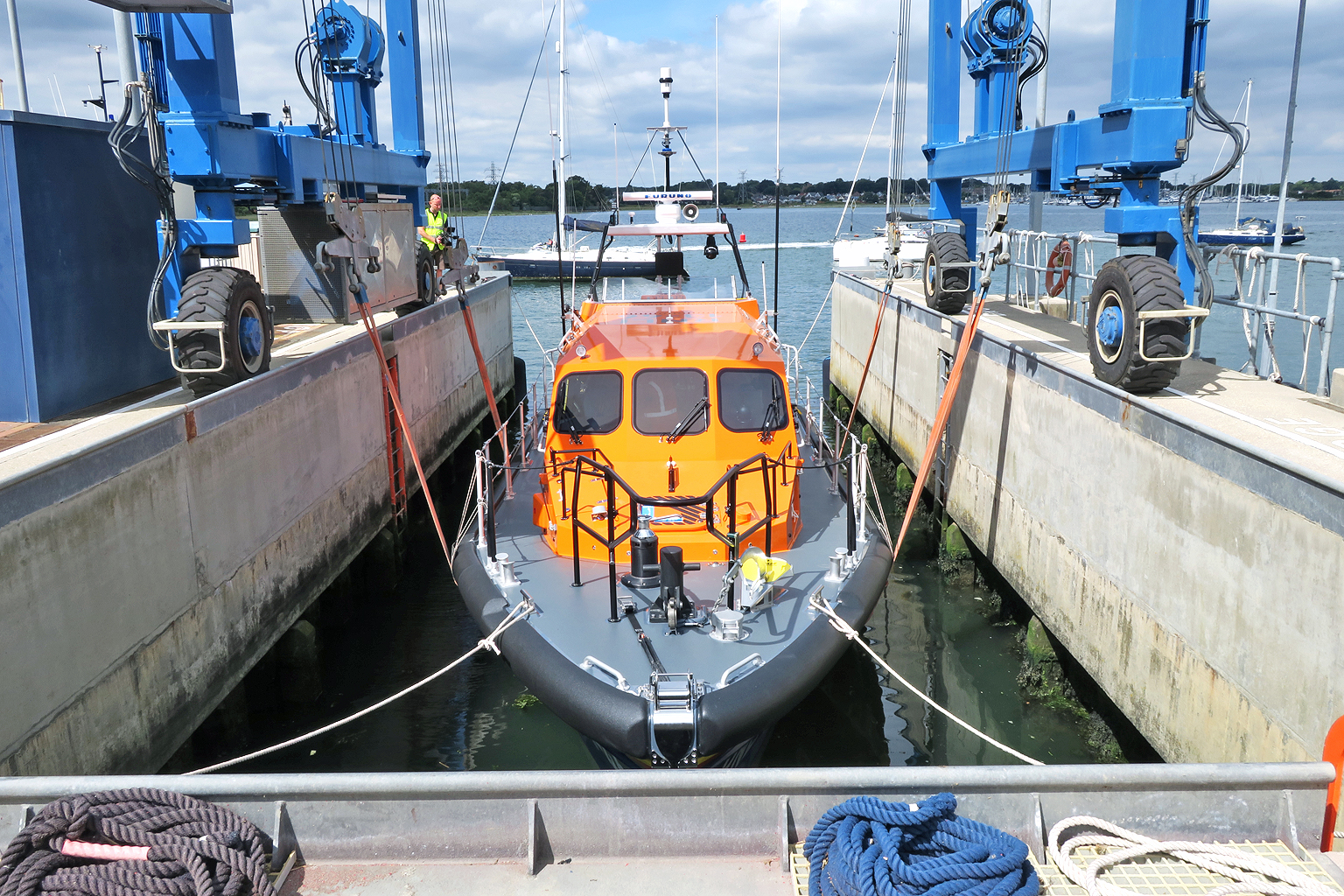 The new boat will be commissioned and undergo extensive sea trials before coming to Wells in the Autumn