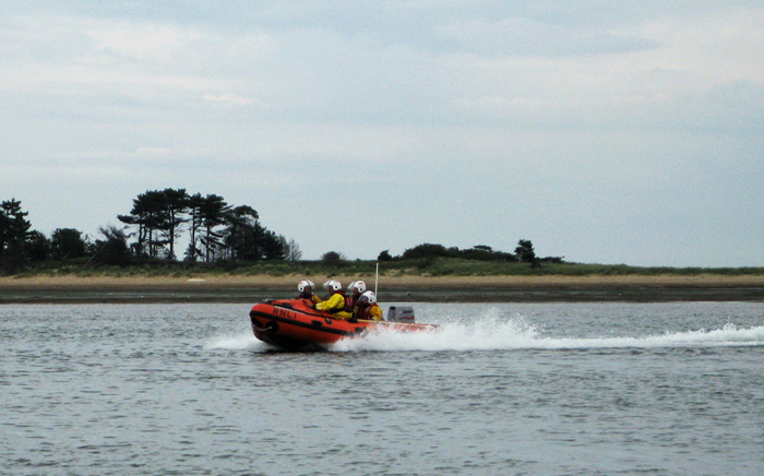 D-797 on the water at Wells for the first time