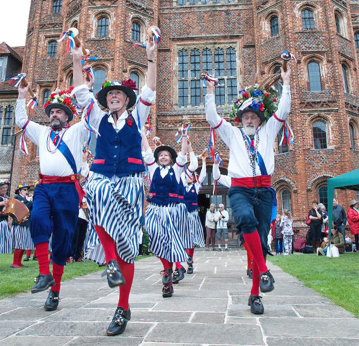 Barley Brigg at Layer Marney Tower earlier this year