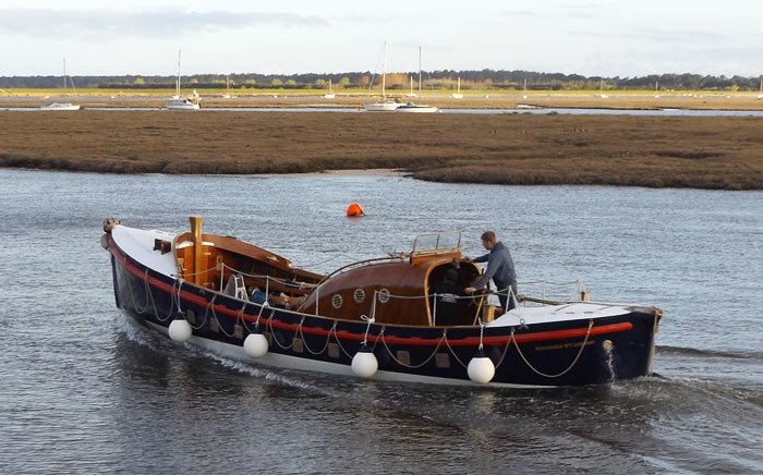 Single screw Liverpool class Lucy Lavers back on the water after 20 years