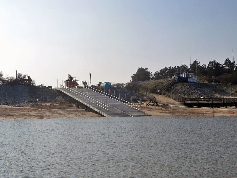 ALB ramp on the tide