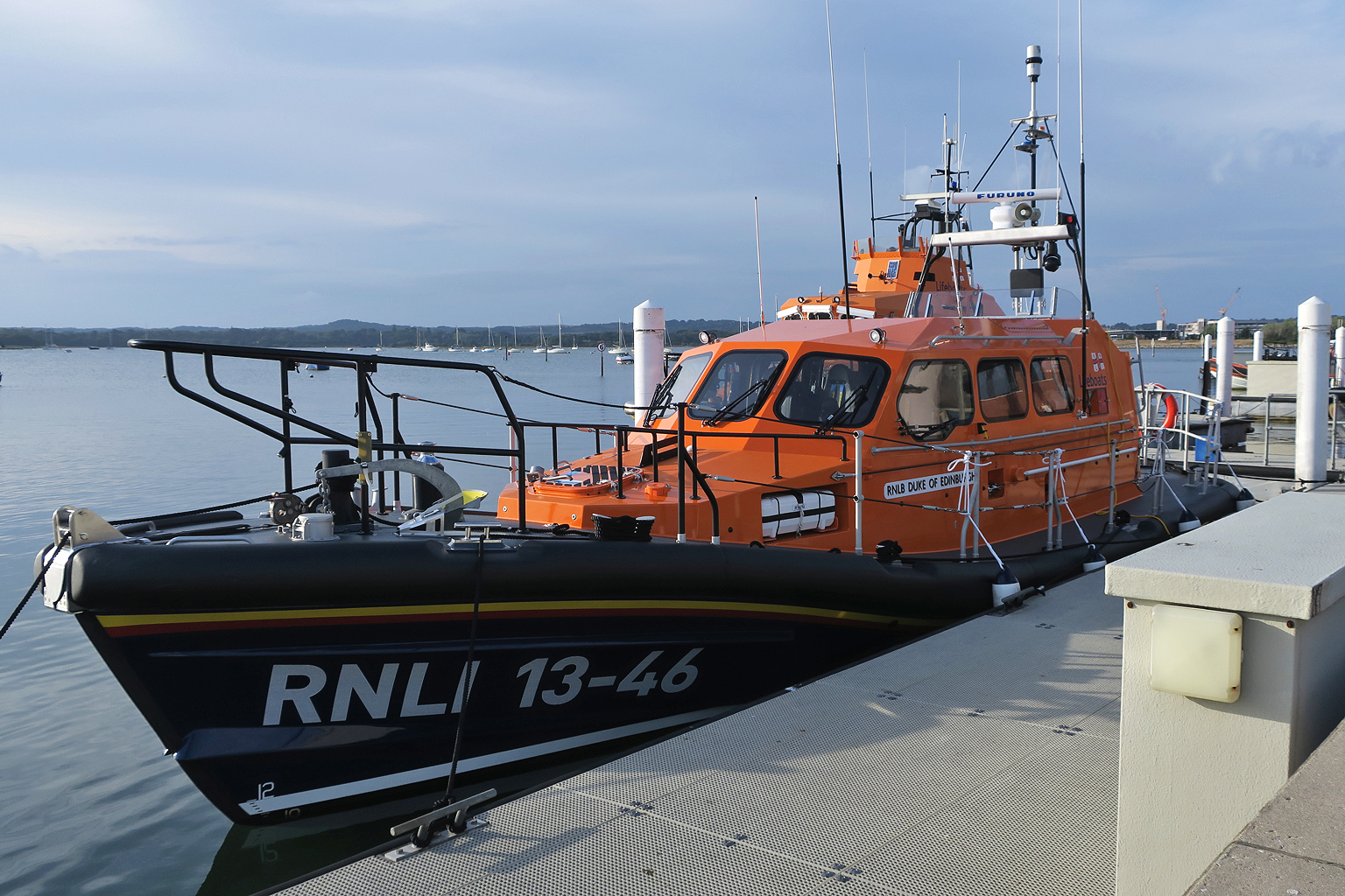 Alongside at the Lifeboat college