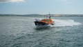 13-46 on trials... we're grateful to Martin Phillips of the RNLI for these first pictures of the 'Duke of Edinburgh' at sea