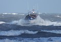 Running back into harbour in rough conditions