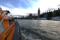 Heading up the Thames