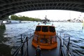 Heading up the Thames