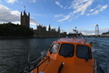 Heading up the Thames