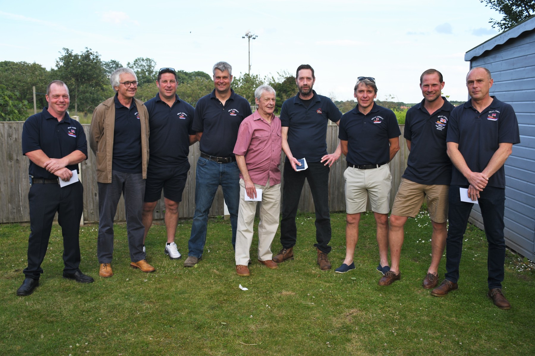 Queen's Platinum Jubilee Medals for the crew...