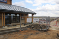 Levelling and resurfacing the beach bank path by the new building