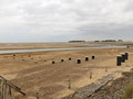 Beach piles in place and temporarily capped off