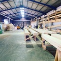 Beams being prepared at Buckland Timber in Devon