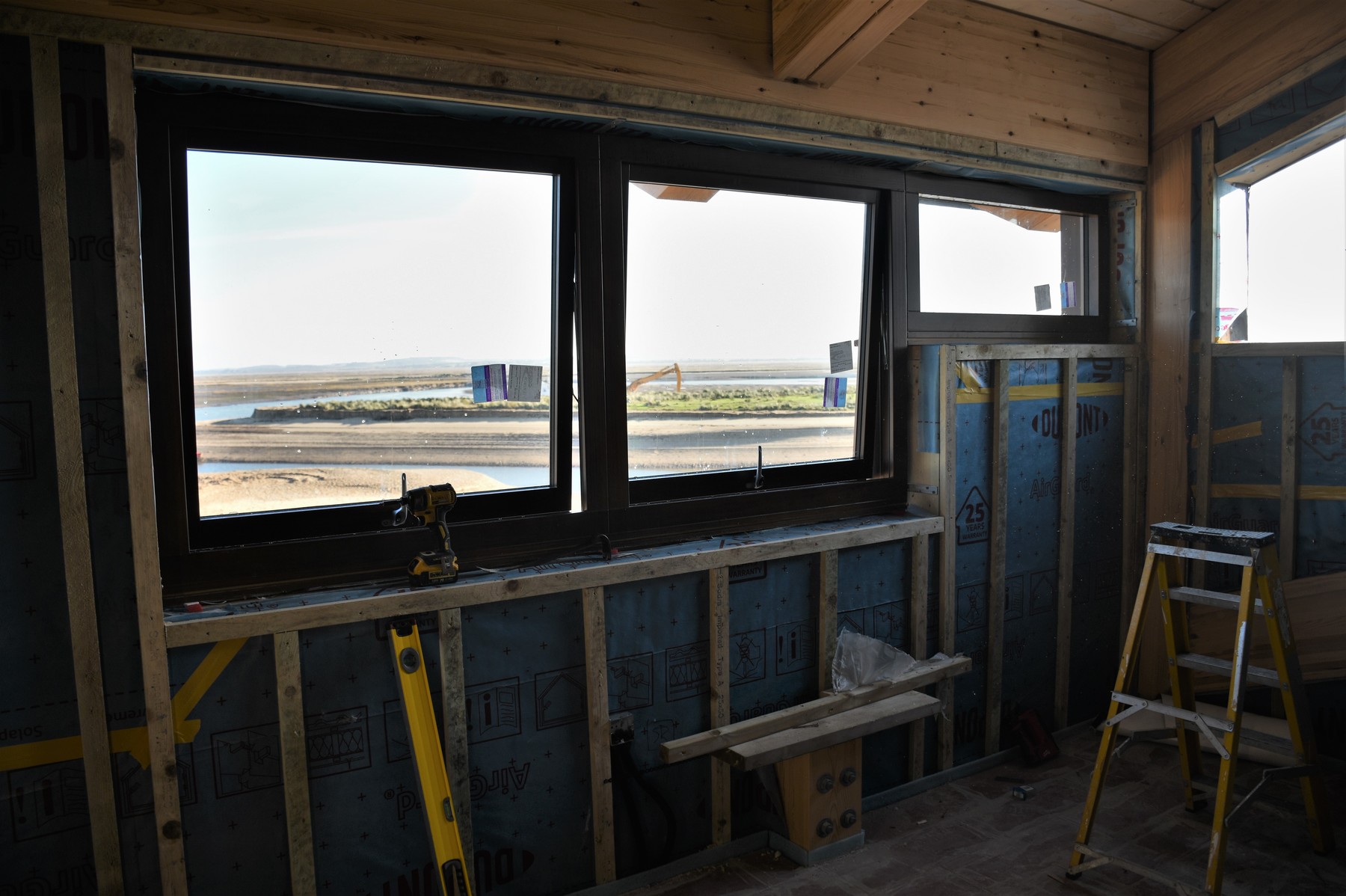 View south east from the first floor