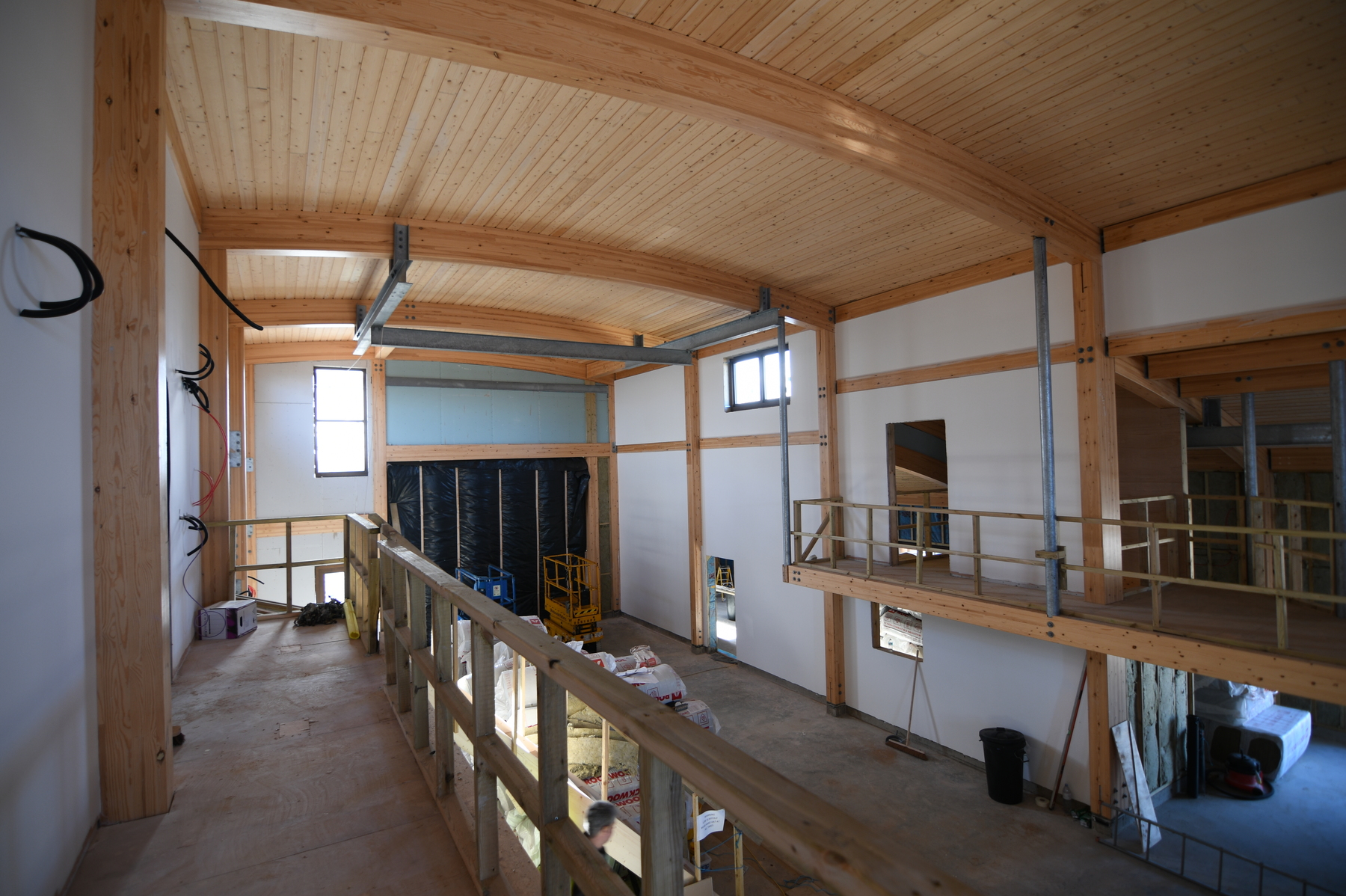 Boat Hall from the lifeboat boarding platform