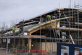 Adding roof panels over the gift shop and public entrance