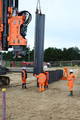 Sheet piling for the ILB ramp