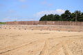 Site fencing rearranged around the site to reopen the beach