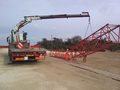 Crane arriving on-site