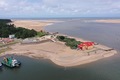Aerial view, new site and existing lifeboat station