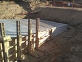 The foot of the ILB ramp (this will be under the beach level when finished)