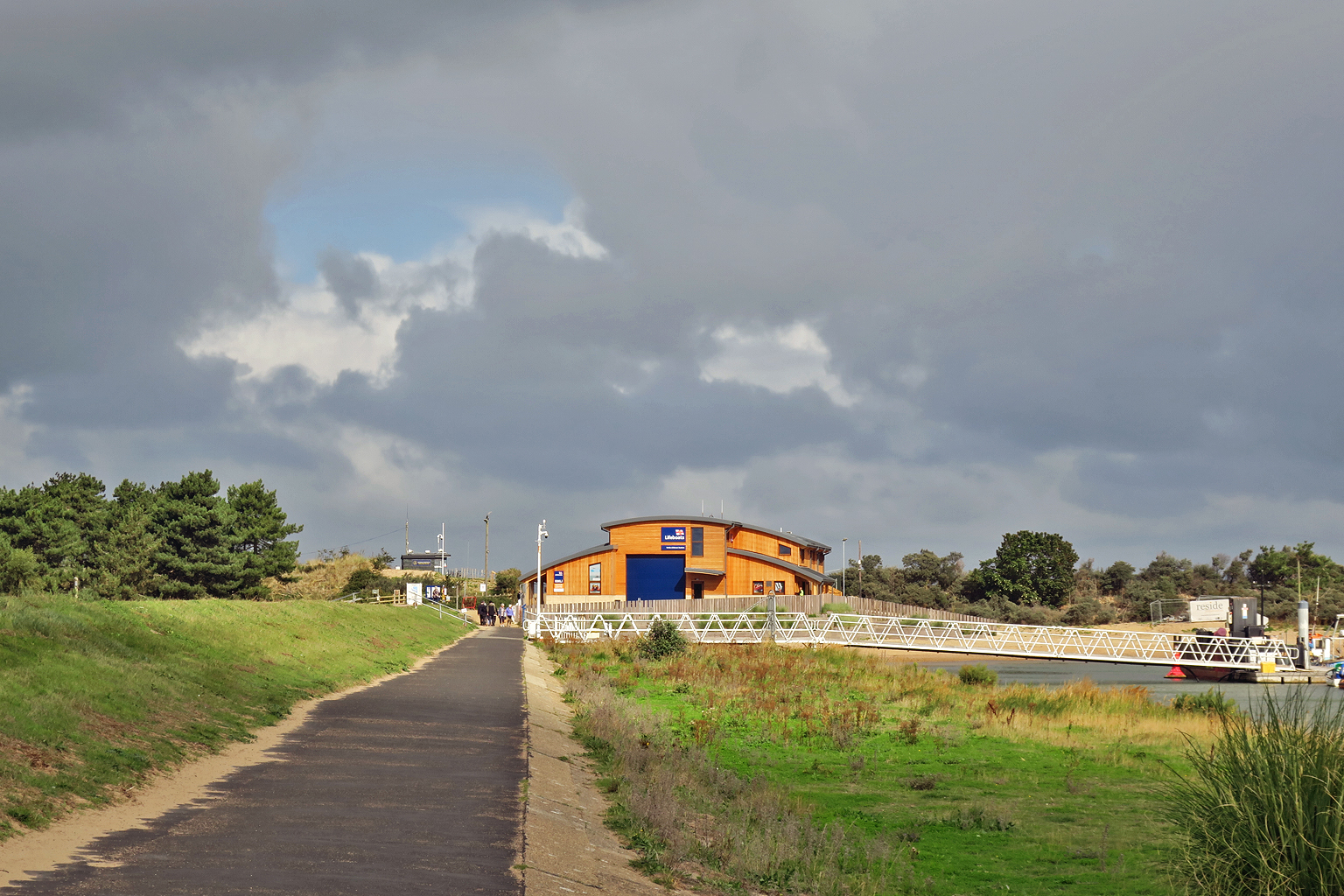 New boathouse building