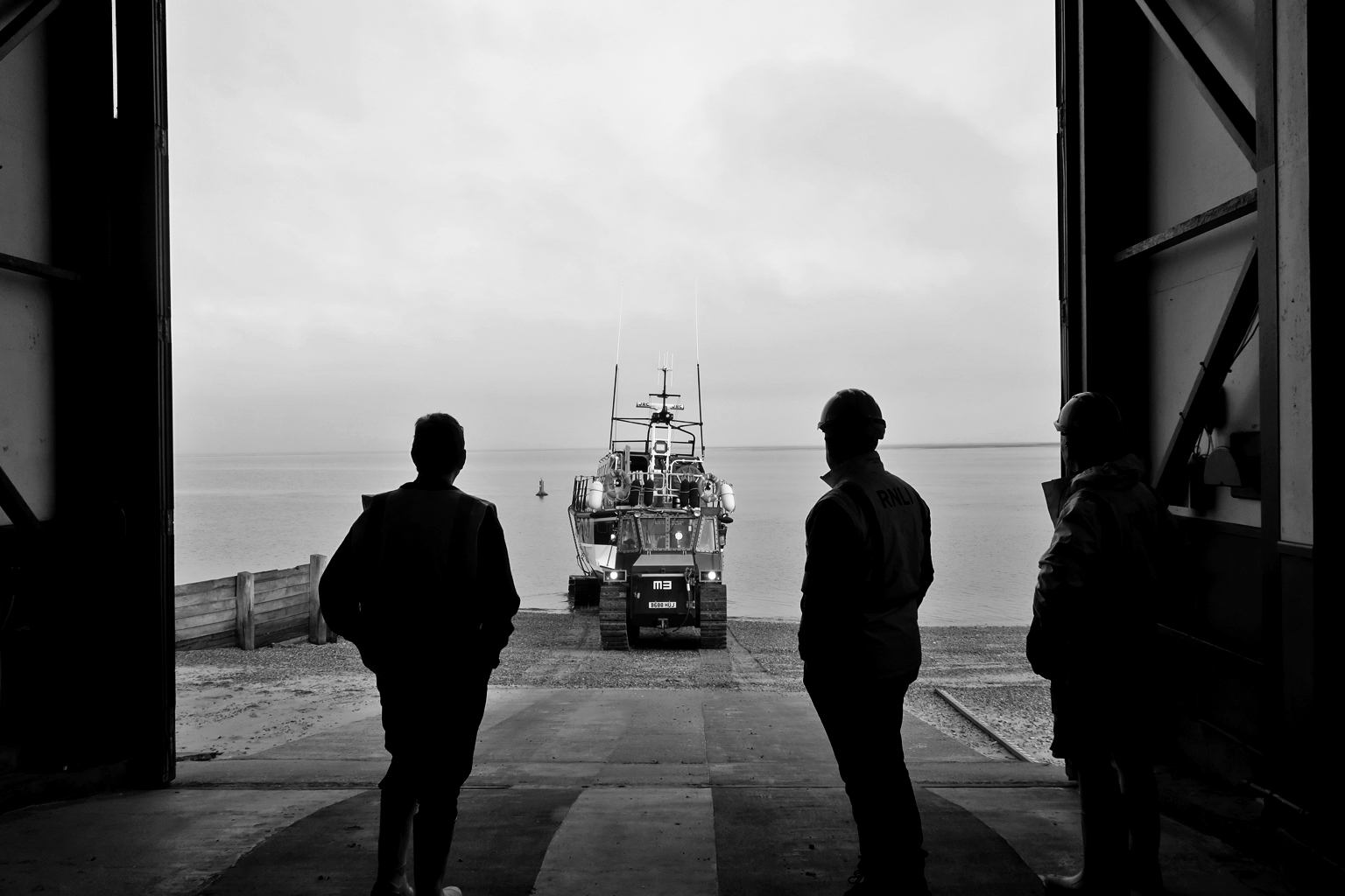 The Mersey leaves the old boathouse for the last time