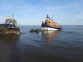 Mersey launching for her last exercise