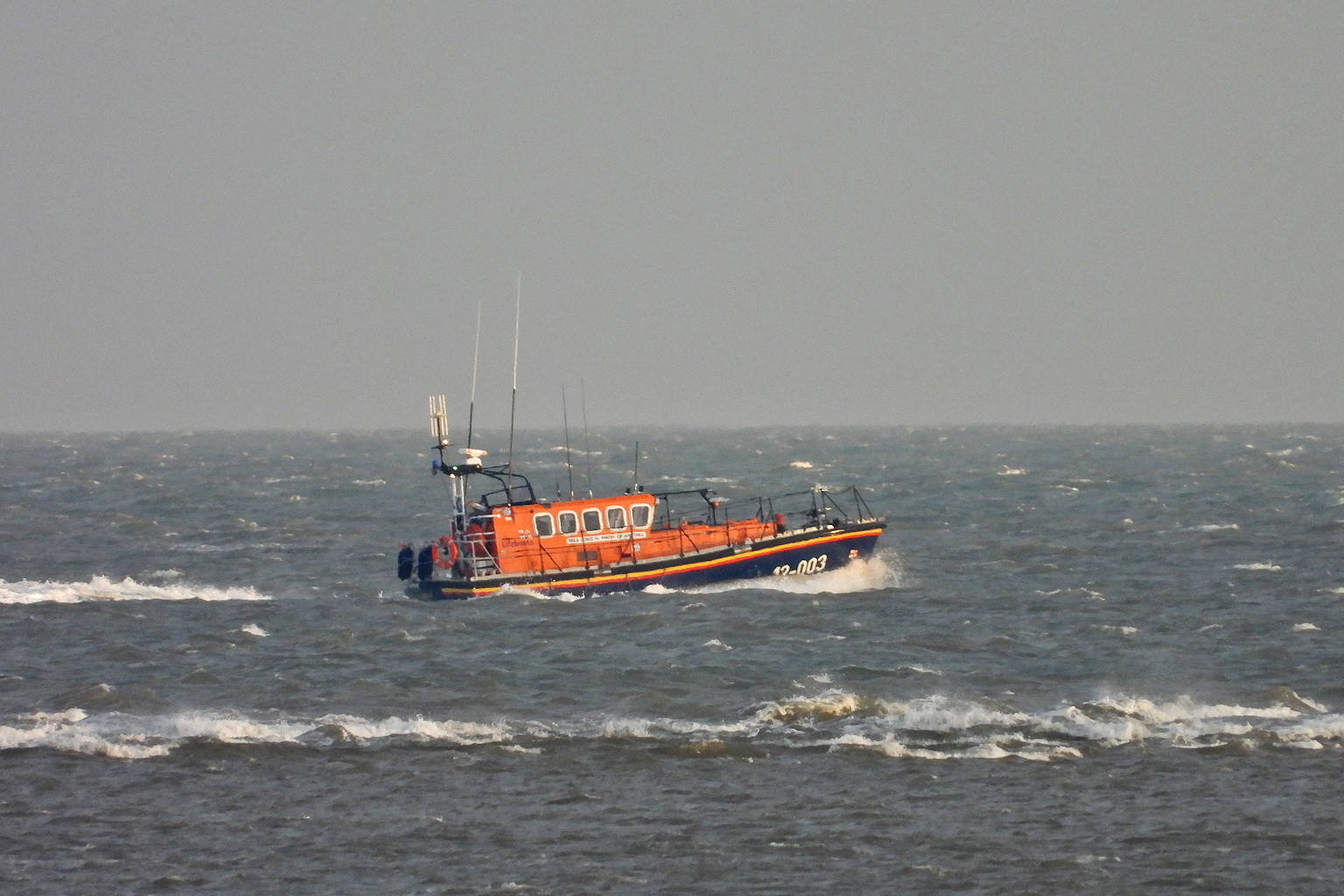 Off heading east along the Norfolk coast