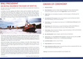 Order of service for RNLB 13-46 Duke of Edinburgh, June 2023 