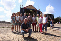 Coxswain Allen Frary with local B&B owners who are fund-raising for the Shannon appeal