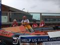 Guild members with the promotional ILB on the quay during Carnival week