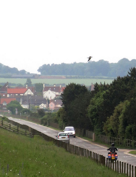 Leaving Wells, heading for Hunstanton, Skegness and the Humber