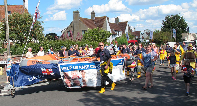 Carnival ILB and crew on Mill Road during the parade