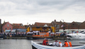 Alongside the quay for the 56th Annual Lifeboat Service