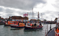 150th anniversary flotilla in the quay
