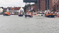 150th anniversary flotilla in the quay