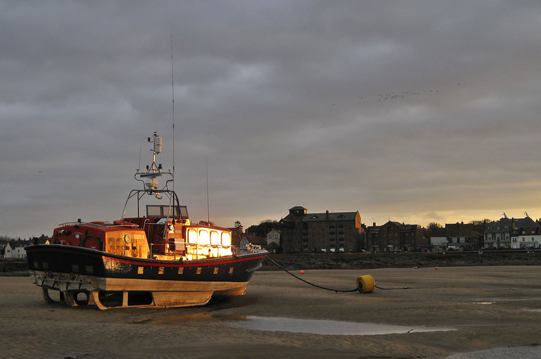 Former Caister independent lifeboat 38-01 'Bernard Matthews' and later the independent all-weather lifeboat at Blyth