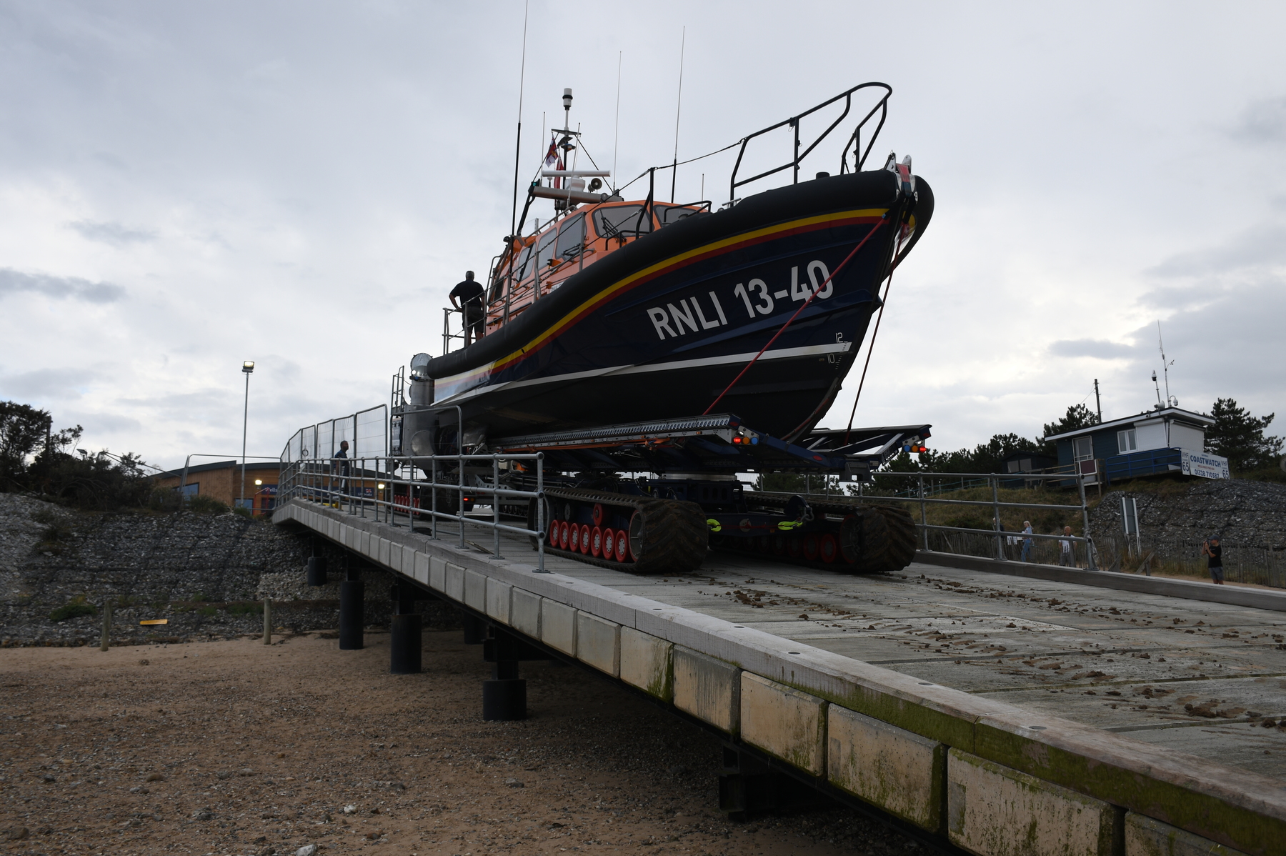 The first Shannon and SLRS onto the new ALB ramp