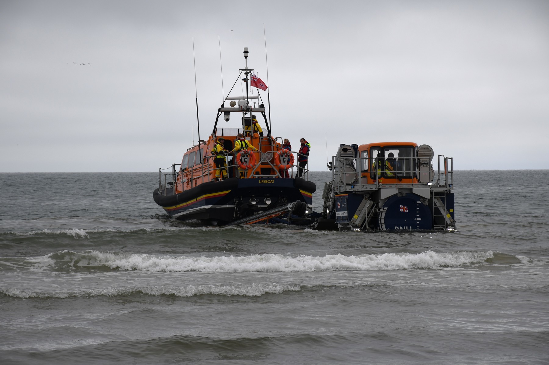 Launching from Holkham beach