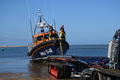 Guiding the SLRS in to connect the winch rope