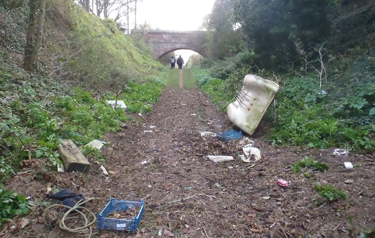 Railway trackbed