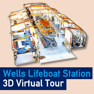 3D virtual tour of the new Wells Lifeboat Station