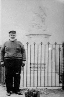 Thomas Kew, besides the memorial to the Eliza Adams disaster