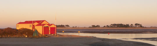 The boathouse at Wells